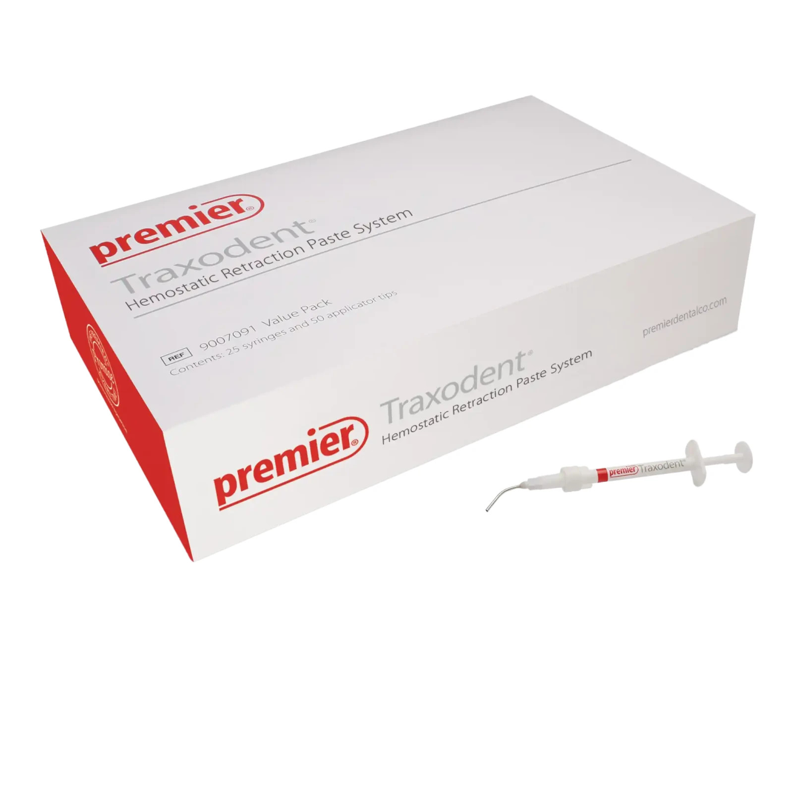 9007091 Premier Traxodent Hemodent Paste Retraction System Value 25 / PK