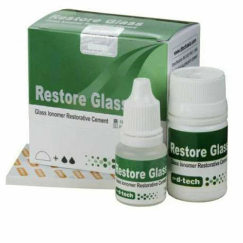 D-Tech Restore Glass Ionomer Restorative Cement FAST FREE SJHIPING