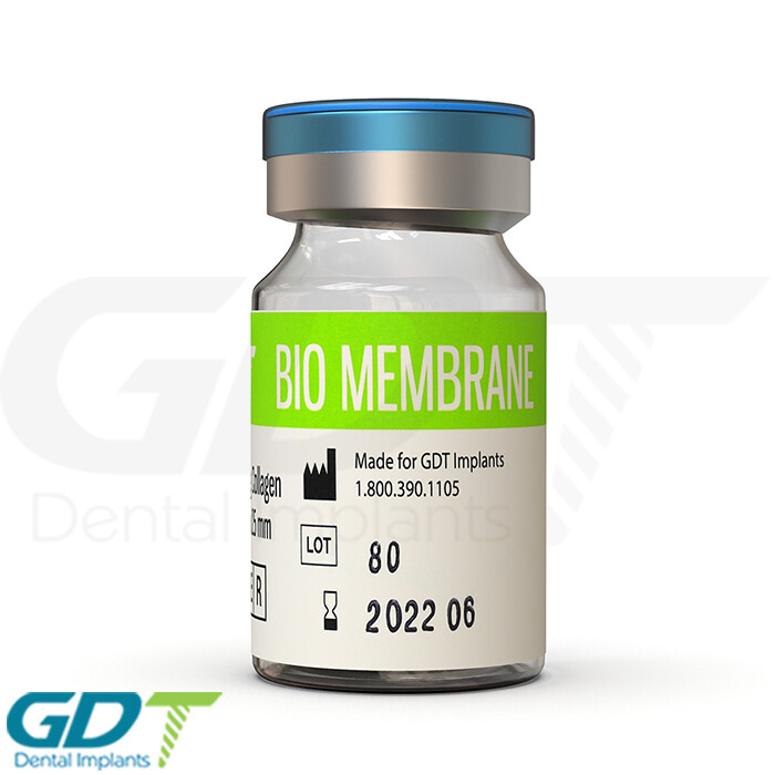 15mmX15mm BioMembrane Reso rbable Collagen Barrier Sterile Package GDT Im plants