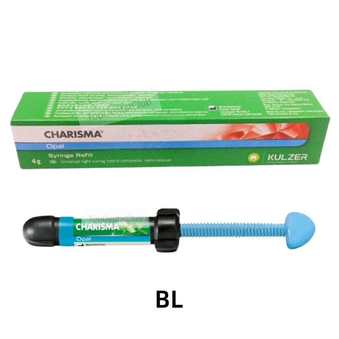 BL Dental Charisma Composite Syringe Light Cure Resin Tooth Filling Material