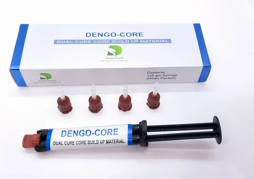 DENGEN DENGOCORE Core Build Up Material Dual Cure Dental Composite 9g fast ship