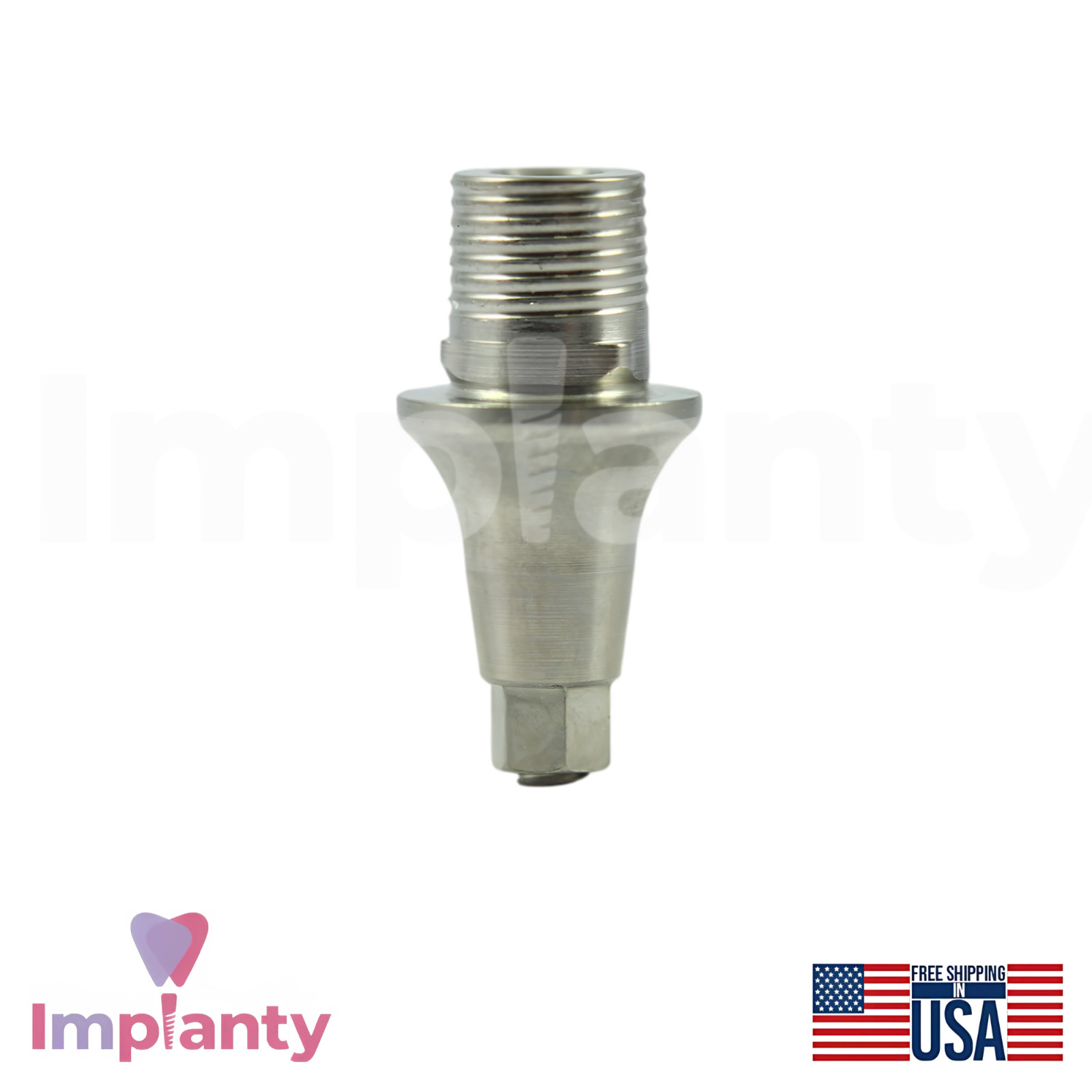 5x Neodent® GM Compatible Titanium Base Dental Prosthetic Ø5.5mm Diameter
