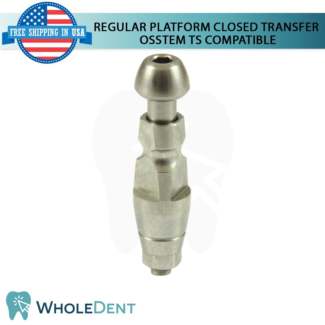 1X Regular Closed Transfer Dental 2.5mm Osstem® TS Hiossen® ET Compatible Hex