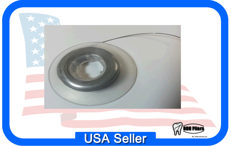 ELASTIC TUBE GRAY SLEEVE Medium .027 Diameter x 10 FT # 1105-027 ORTHODONTIC