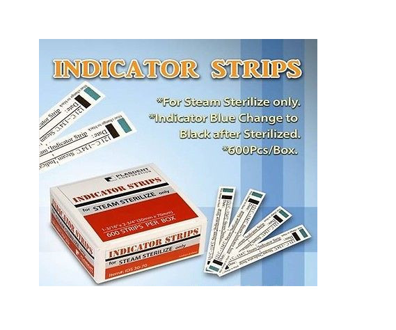 10x Medical Dental Tattoo Indicator Strips for Steam Sterilize 6000 Strips Total