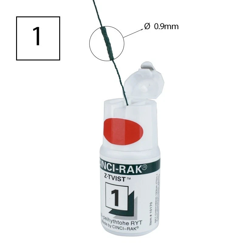 Dental Cotton Cord Gingival Retraction Cord Plain Knitted #000/00/0/1/2/3 274cm