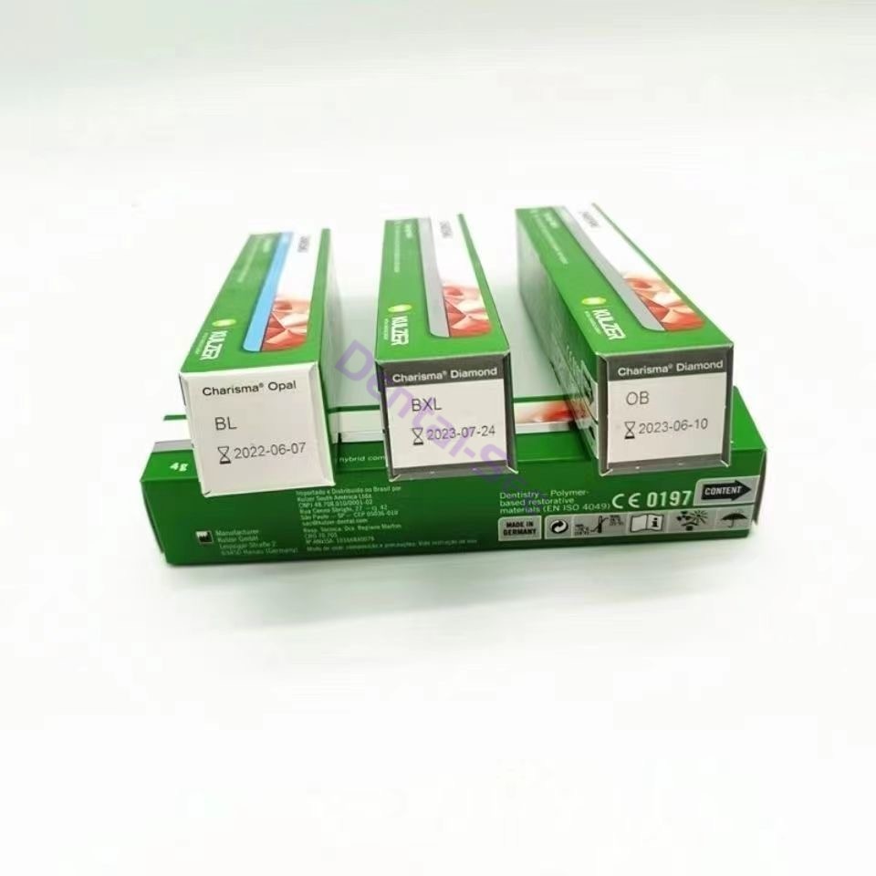 Dental Composite Light Cure Resin KULZER CHARISMA Diamond OB BL BXL Super White