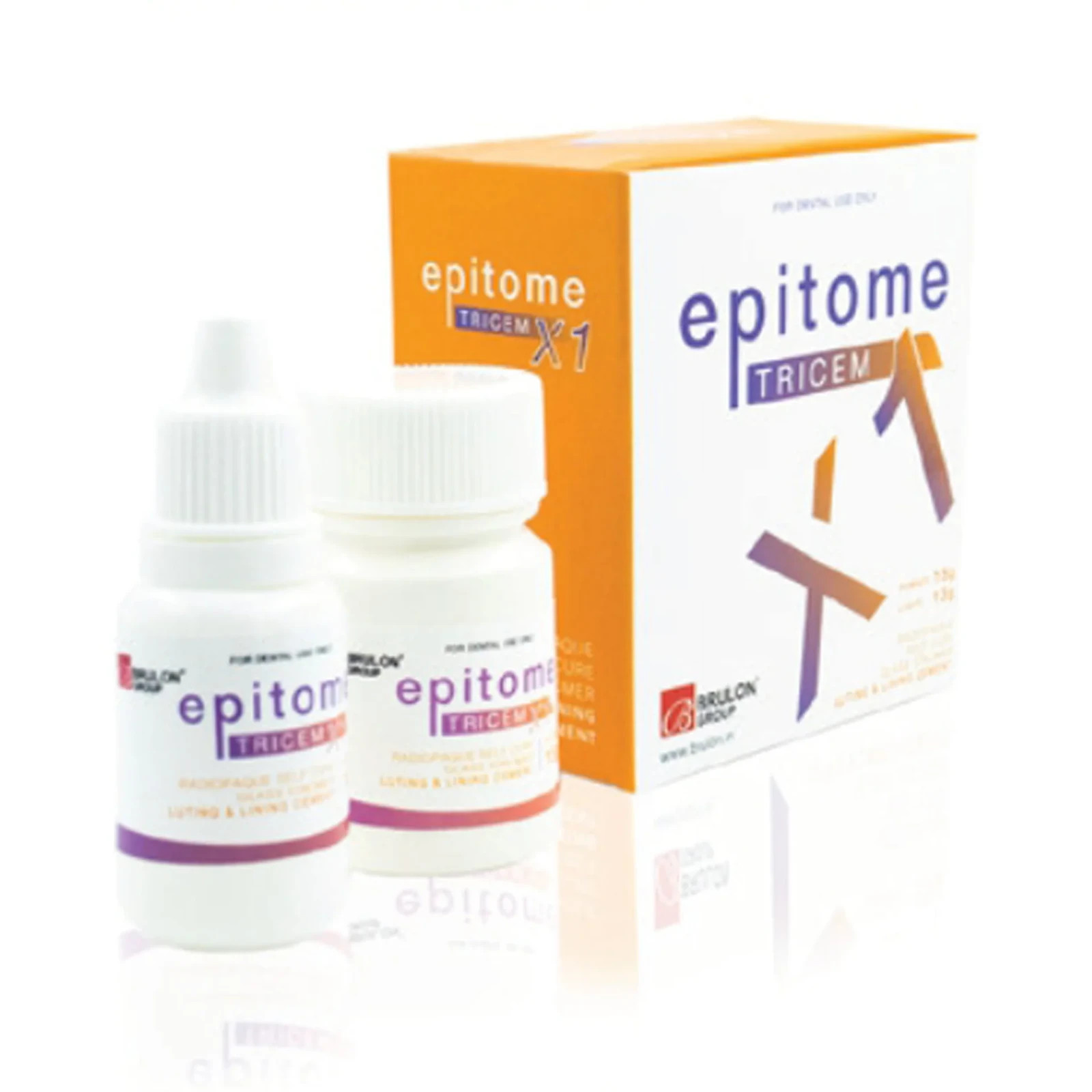 Dental Epitome TRICEM 1 Radiopaque Self Cure GIC Luting & Lining Cement