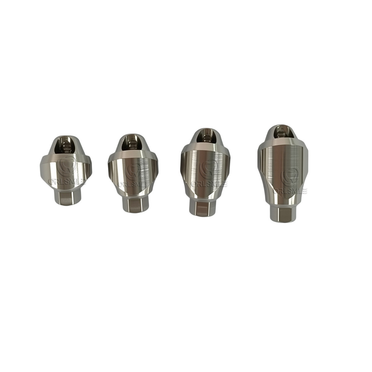5 pcs Angled abutment for Multi unit fit to MIS Seven platform D4.8