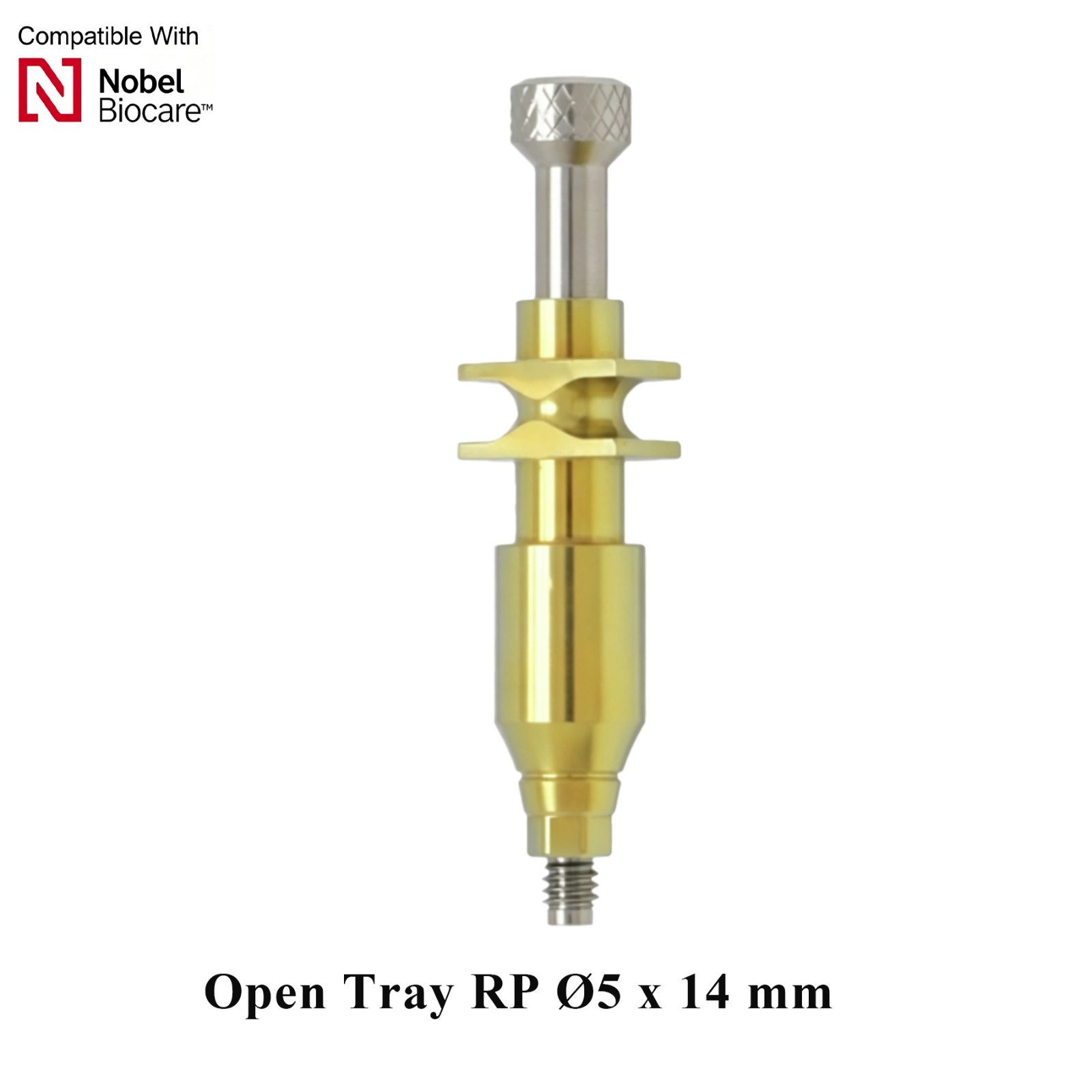 Dental Impression Coping Transfer Tray/Scan/Body/Analog Fit Nobel Active RP/NP