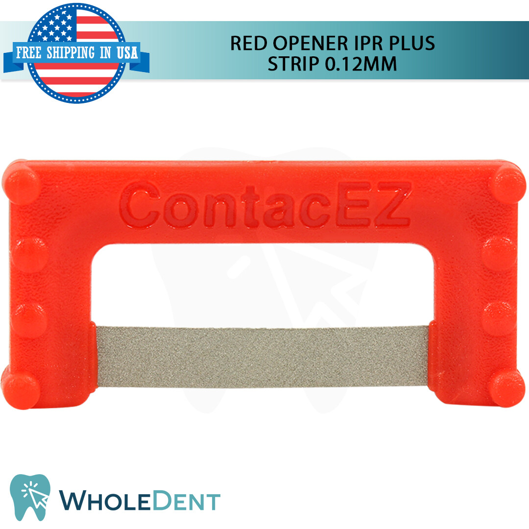 ContacEZ Assorted Color Coded IPR Plus 8 Strips Orthodontic Interproximal