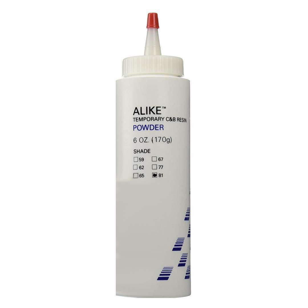 Alike #81 (A3.5) Self-Cure Fast Set Temporary Crown and Bridge Resin