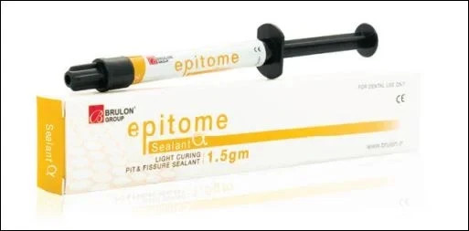 3 x Dental Epitome Light Sealant 2gm Syr Curing High Stability Pit & Fissure FS