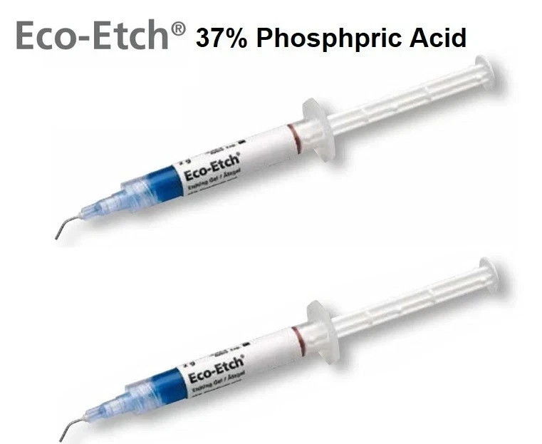2 x Dental Ivoclar ECO ETCH Superior Etchant Gel 2g Syringes