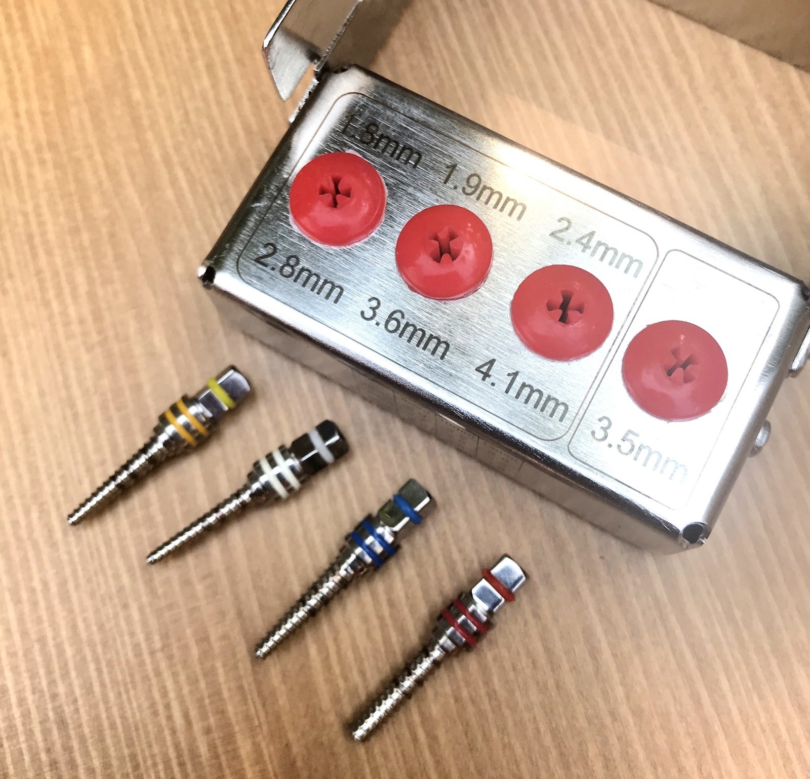 Bone Compression 4 pcs Set Sinus Lift Expander Surgical Dental Implant Tools CE