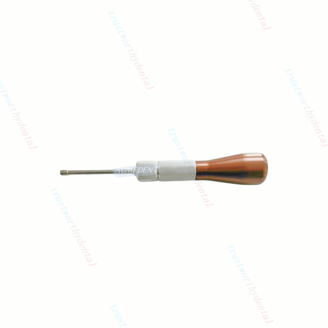Dental Orthodontic Mini Screws Manual Handle Titanium Alloy Bone Screwdriver