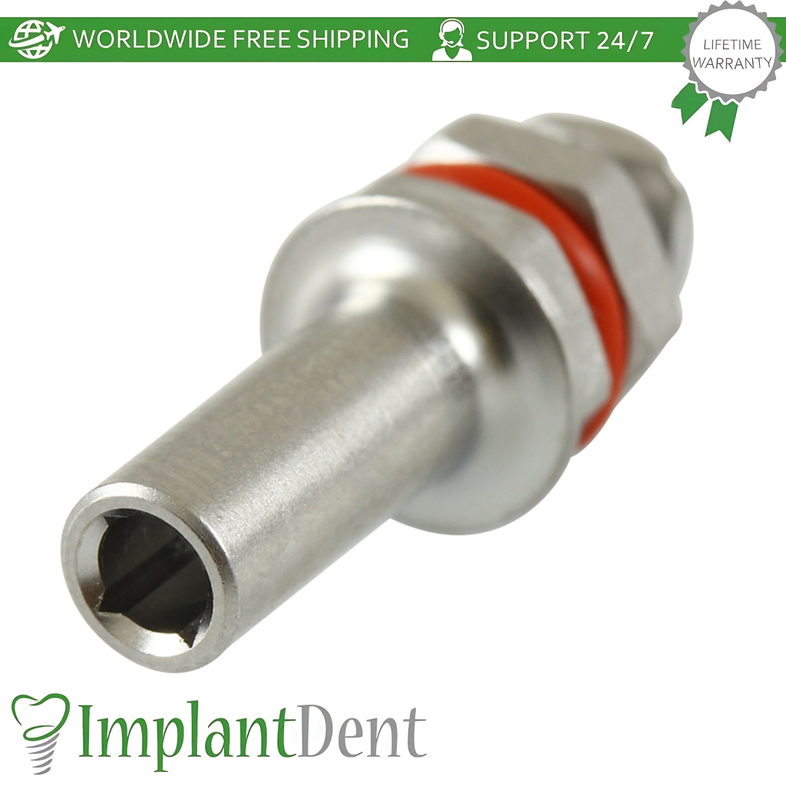 Dental OPIB Flexible Neck One Piece Titanium Fixture Set Immediate Loading
