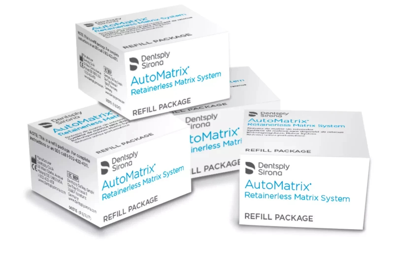 Dentsply AUTOMATRIX Retainerless Dental Matrix System 72 Bands Pack MEDIUM THIN