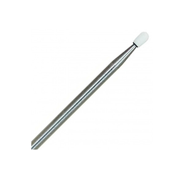 Dental Abbrasives-12 pc.Dura-White AluminumOxide Stones:Shank HP-Shape RD2 Shofu