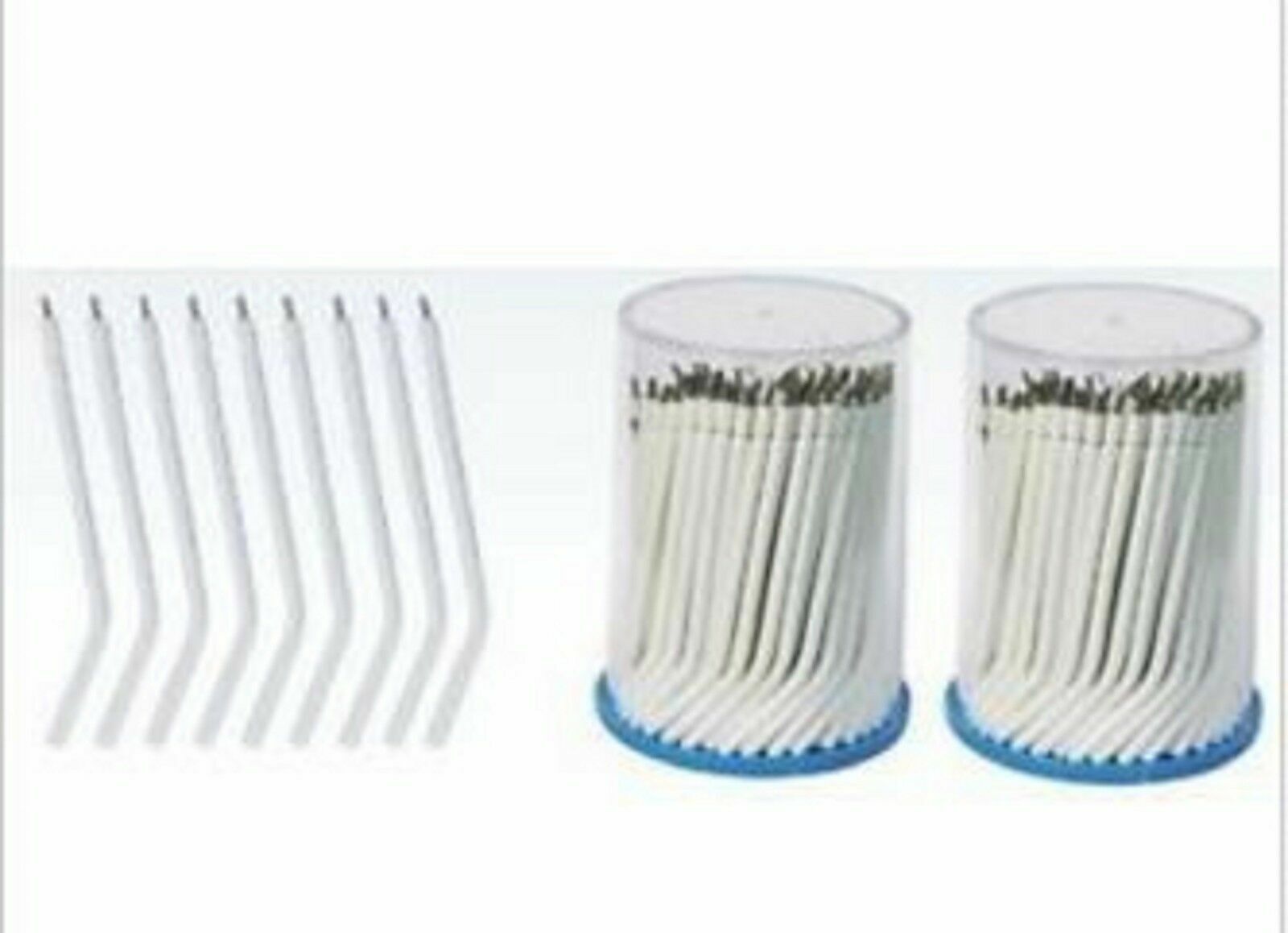 1500 Pcs Disposable Dental Air Water Syringe Tips Metal Core New