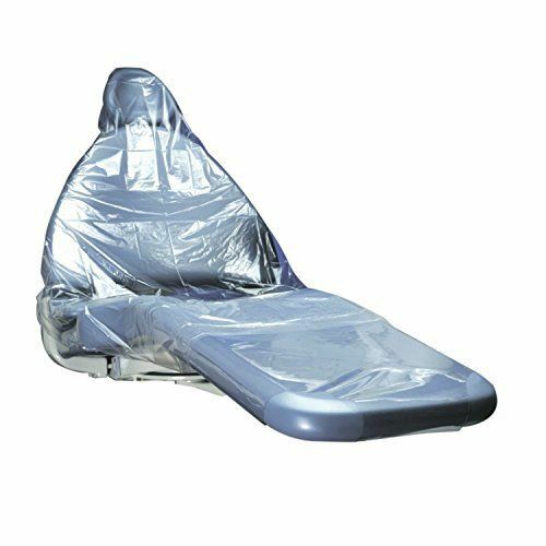 Dental Full Chair Cover Sleeve 29″ X 80″ Plastic Slip On 125 Pcs X 3