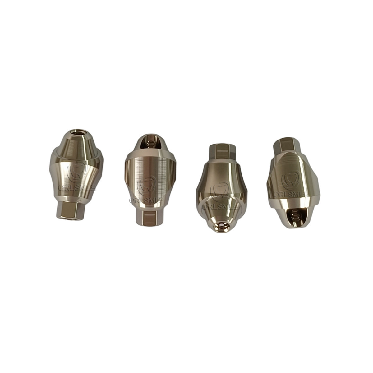 5 pcs Angled abutment for Multi unit fit to MIS Seven platform D4.8