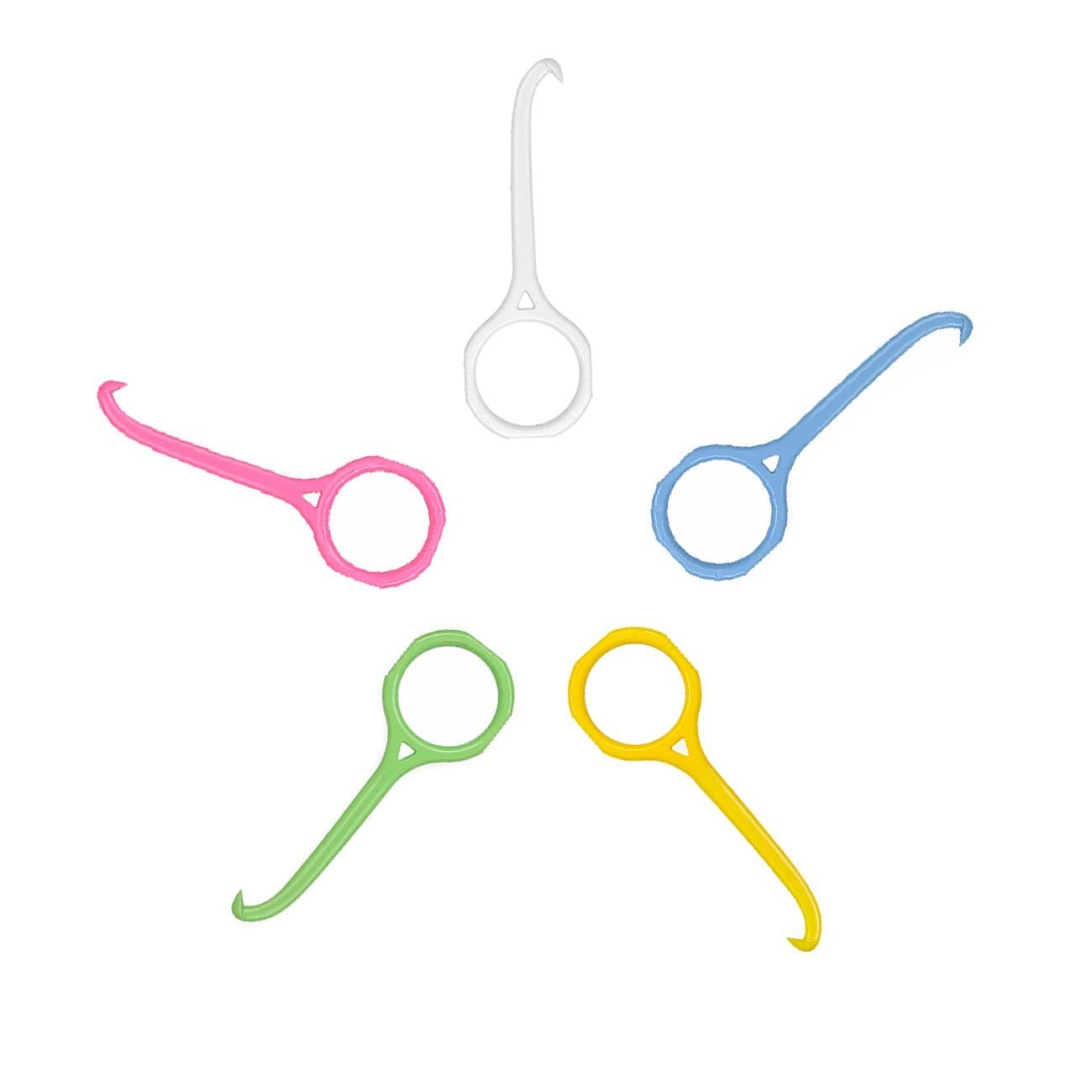 5 Pcs Clear Aligner Removal Tool for Invisalign Braces,Aligner Remove Hook for R