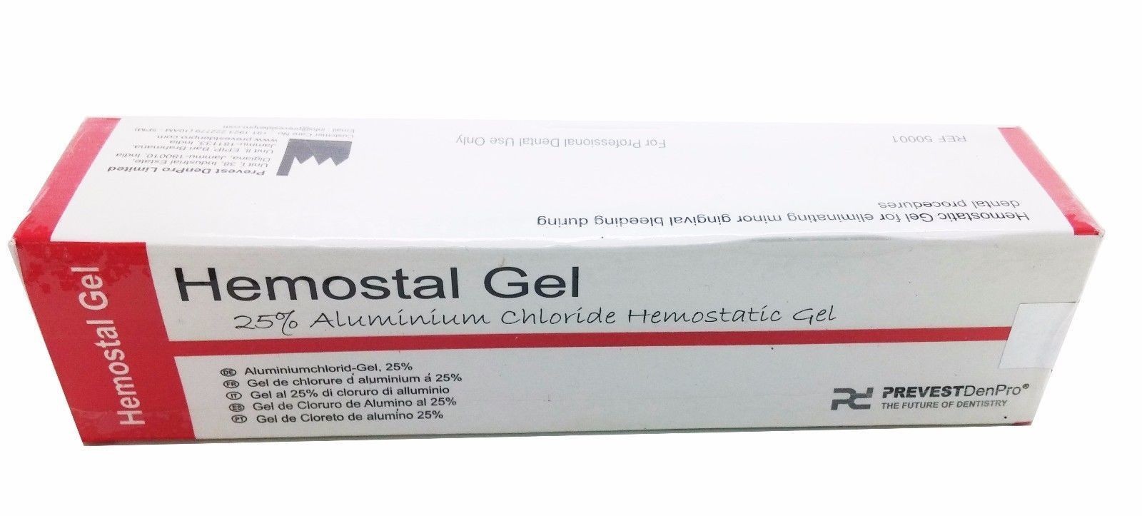 Prevest Denpro Hemostal Gel Stop 25% Aluminium Chloid Hemostatic Gel [Free Ship]
