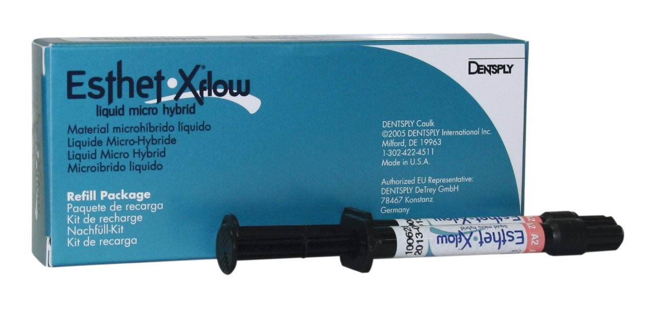 Dentsply 648020 Esthet-X Flow Flowable Restorative Composite Syringe A1 2/Pk