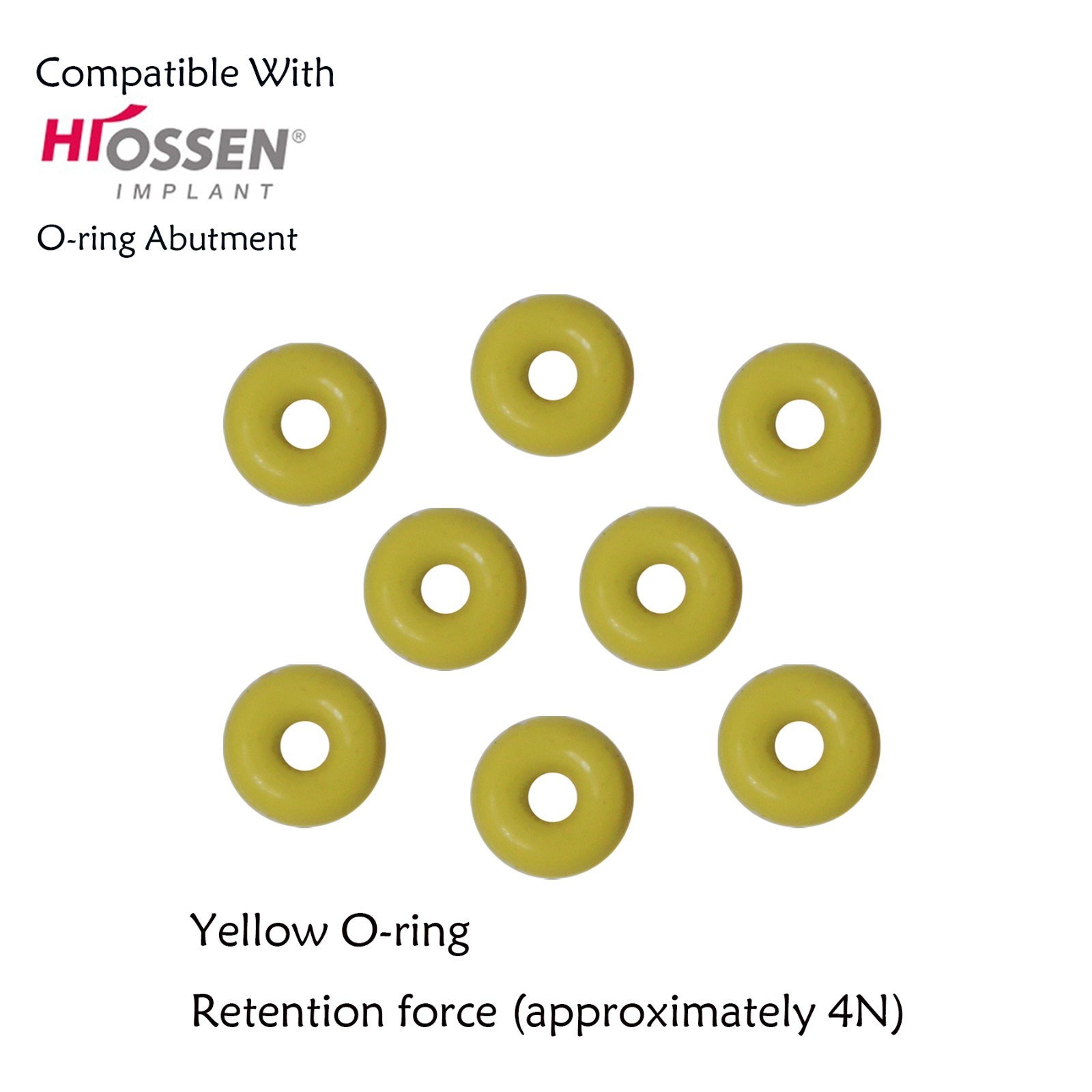 Dental Implant For Hiossen/osstem Ball Abutment O-ring Processing Retention Cap