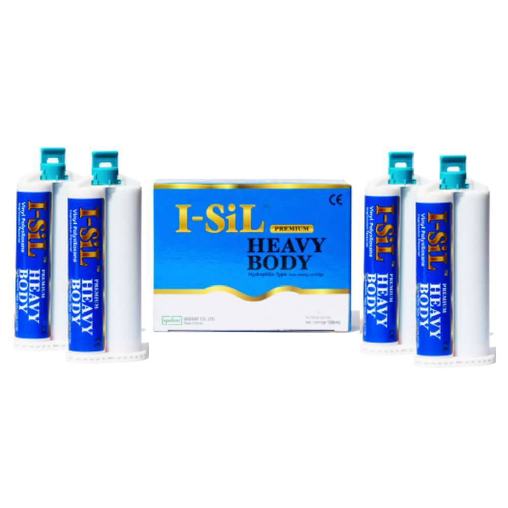 I-Sil Premium Heavy Body, Regular Set 4 – 50 mL Cartridges VPS Impression