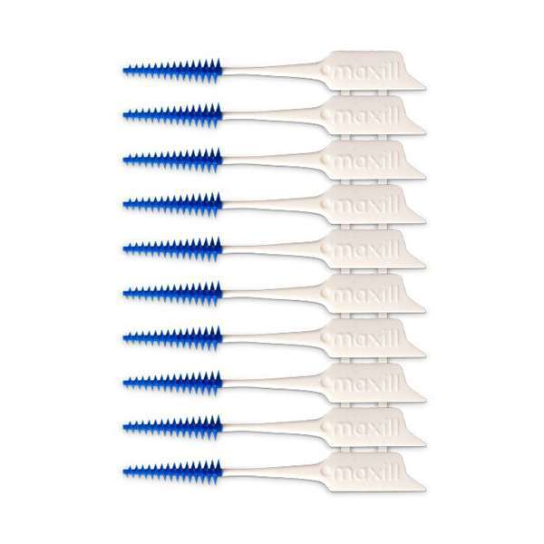 PerioX Dentistixx Wide Interdental Picks, 10 Picks per Pack, 50 Packs per Box.