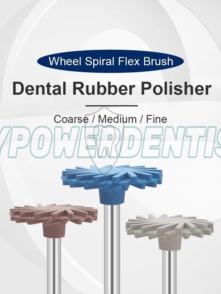 Dental Polishing Wheel Diamond Ceramic Twist RA Radial Disc EVE Dental Tool