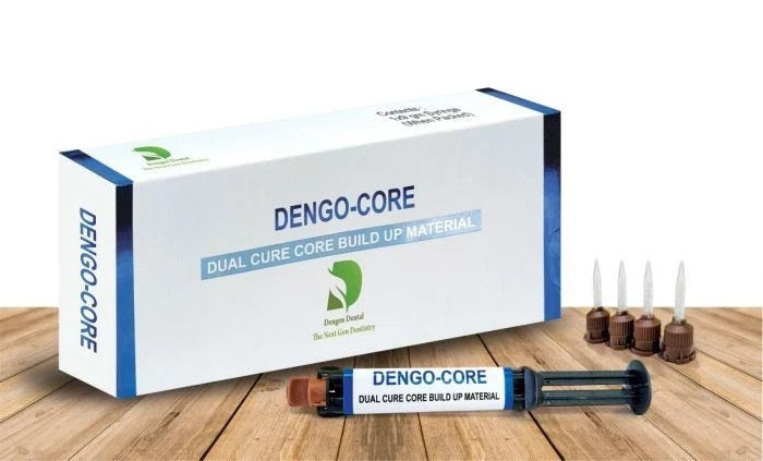 3 x Dental DENGOCORE Composite Material 9gm Dual Cure Core Build Up Cement FS
