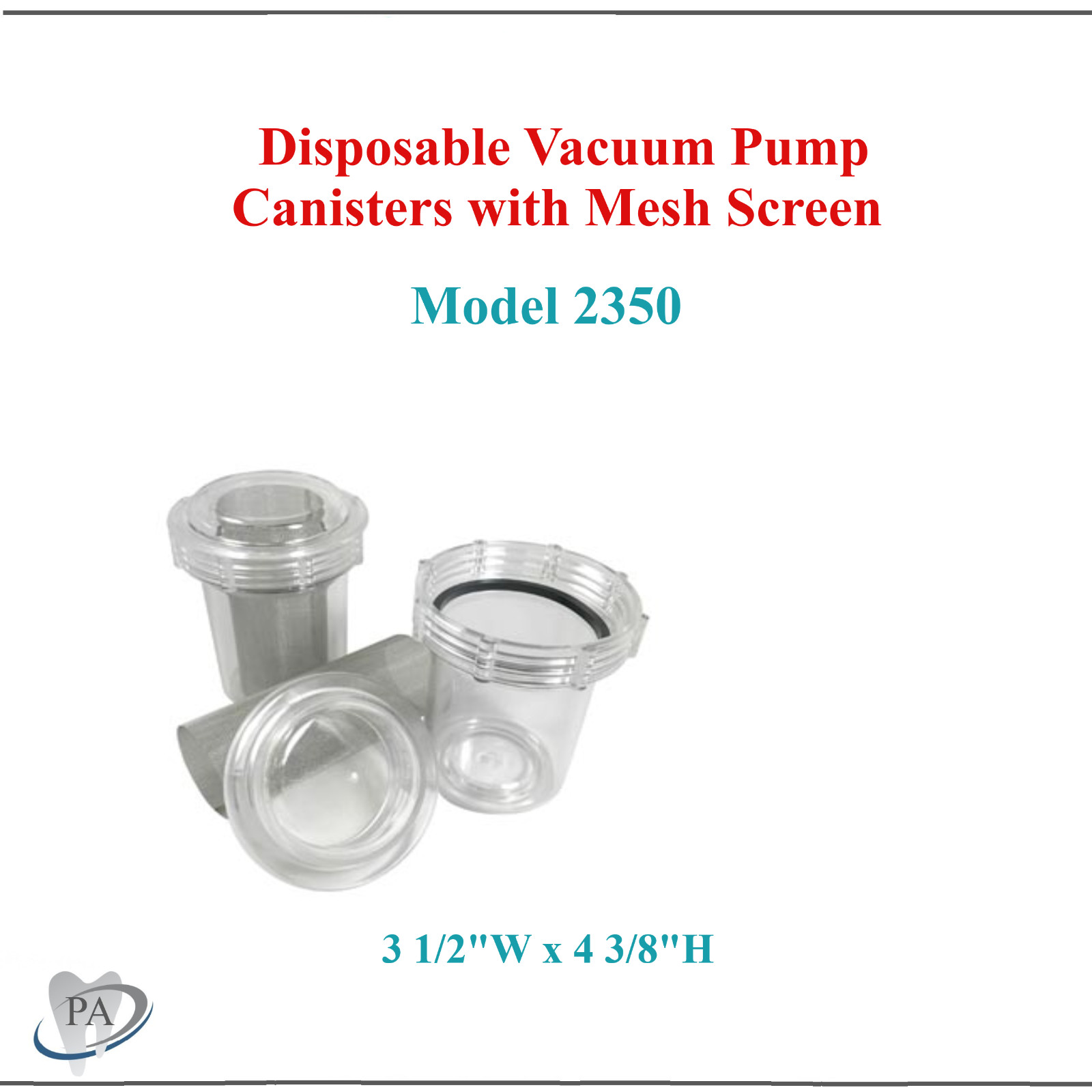 Dental Evac-U-Trap Central Vacuum Pump Replacement Gasket: 2200, 2300, 2350 2400