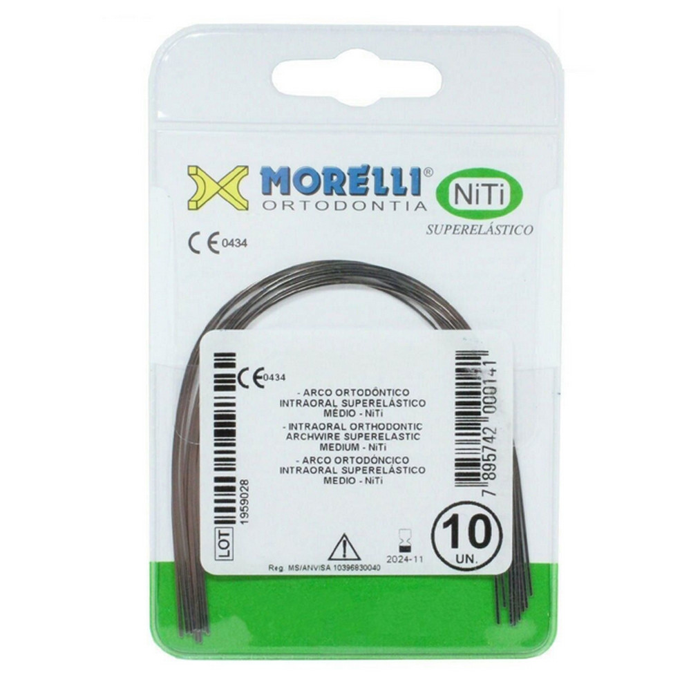 1pcs Dental Morelli NiTi SuperElastic Archwire Rectangular Upper Lower Jaw