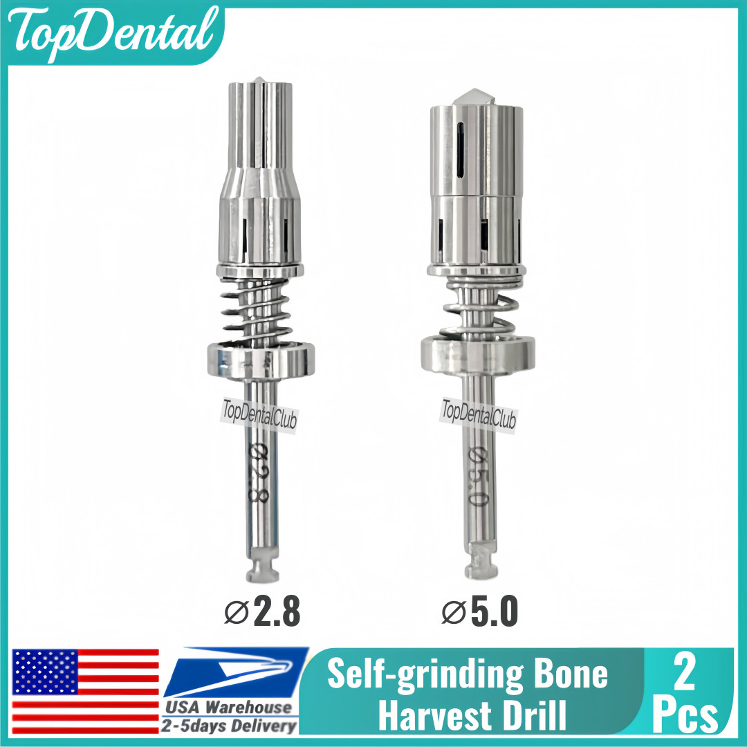 USA Dental Autogeneous Harvest Drill Self Grinding SpringBone Drill Trephine Bur