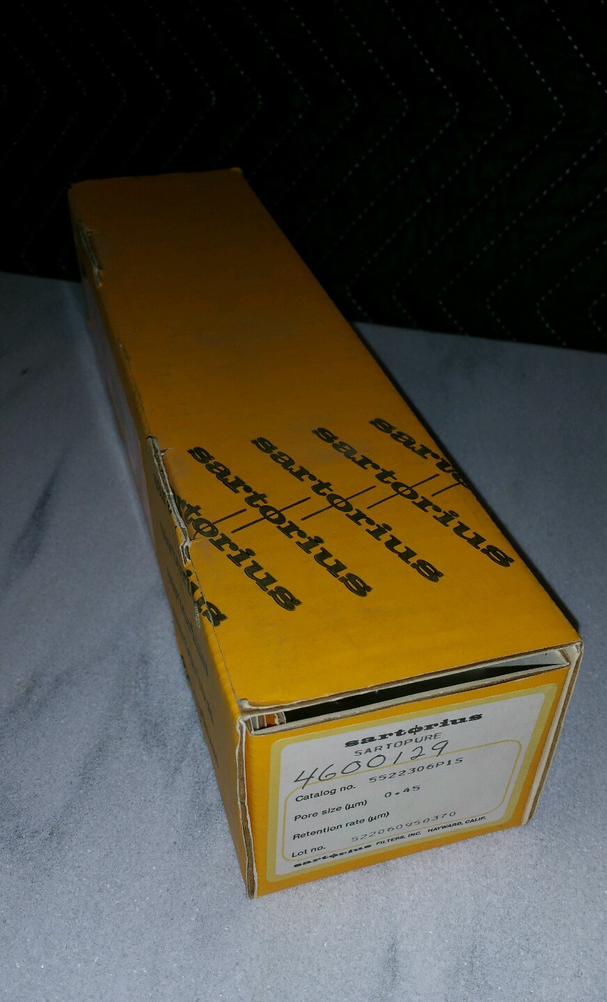 Sartorius Sartopure Filter Cat no. 5522306P1S, 0.45um New in Box