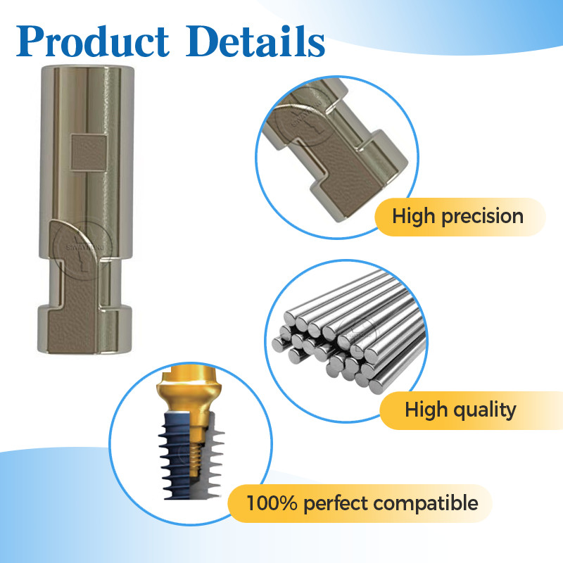 5/10/20/50/100 Pcs Dental Lab Analog compatible with Neobiotech platform Regular