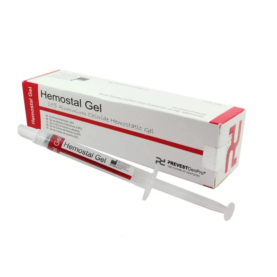 3 x Dental HEMOSTAL GEL Gingival Retraction To Stop Minor Gingival free shipping